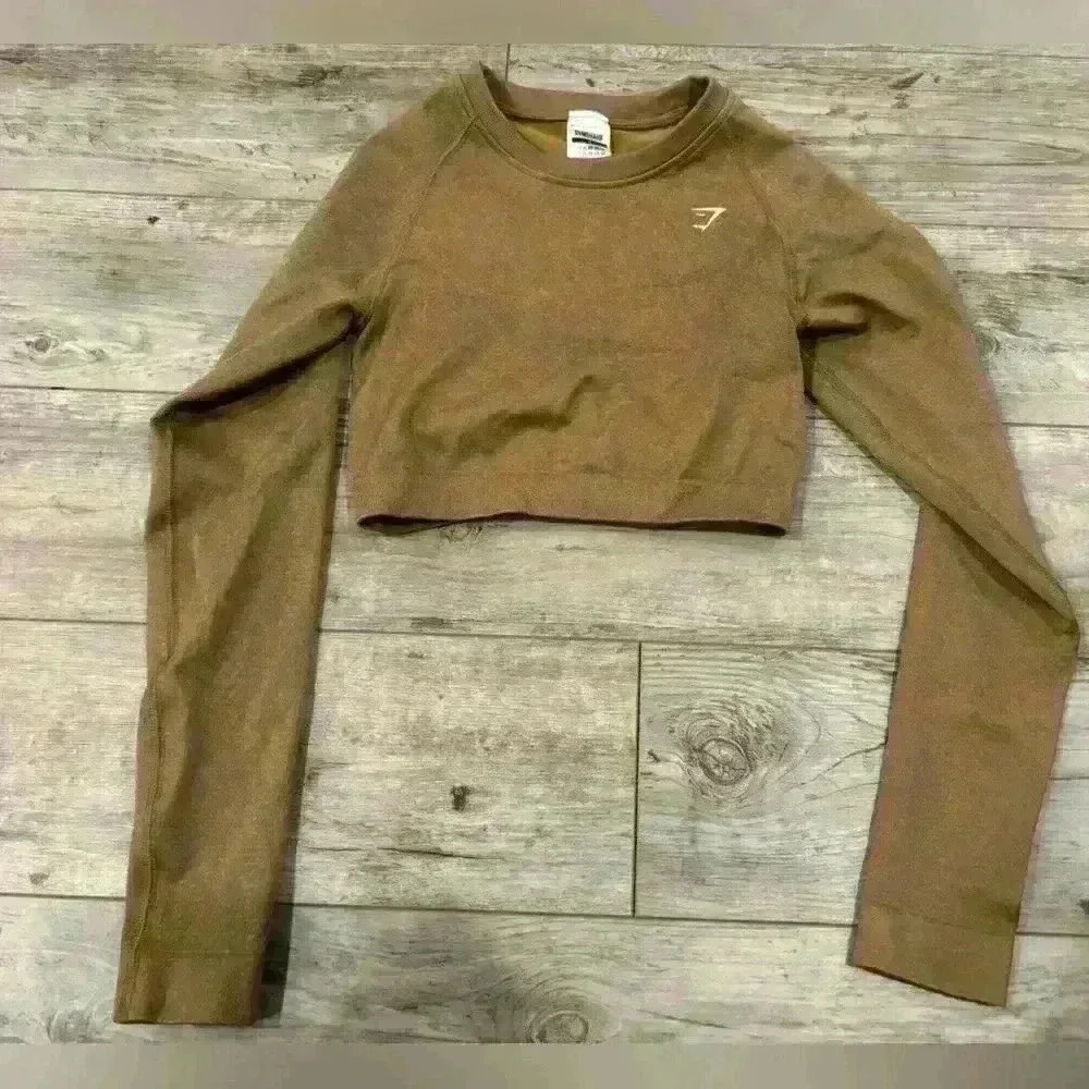 Gymshark Brown Crop Top